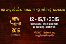 Furniture and Interior Decoration Fair Vietnam 2015 .
